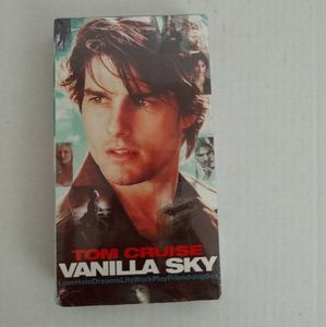 Vintage Tom Cruise Movie VHS Movie Vanilla Sky